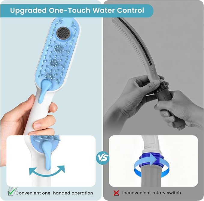 4 Mode Dog Shower Attachment, Dog Shower Sprayer - Image 6