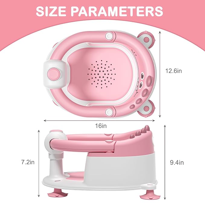 TPN Baby Bath Seat for Babies 6 Months & Up, Non-Slip Toddler Bath Seat - Image 8