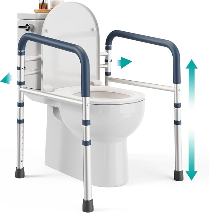PELEGON Toilet Safety Rails by PELEGON
