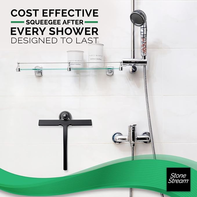 Original StoneStream Stainless Steel Shower Squeegee - Image 2