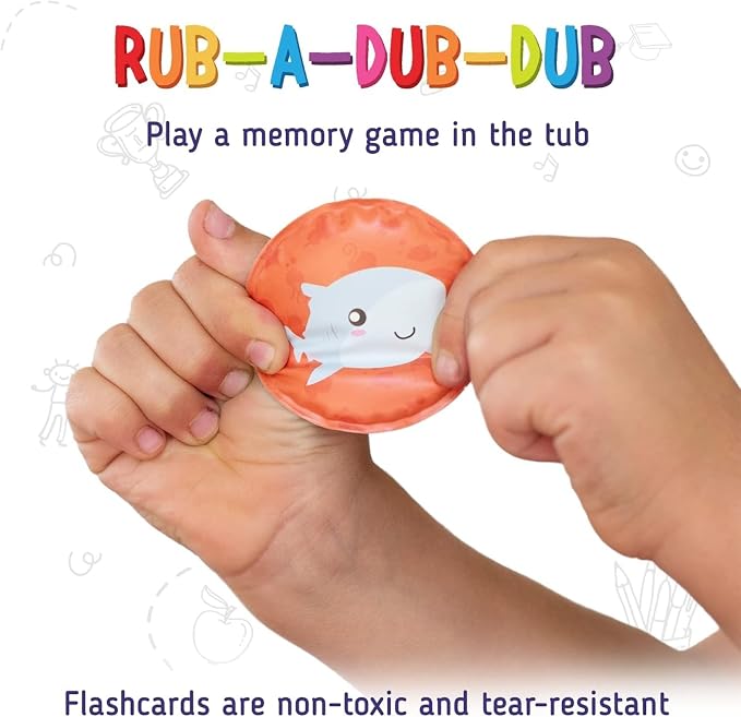 merka Bath Toys Flash Cards - Image 4