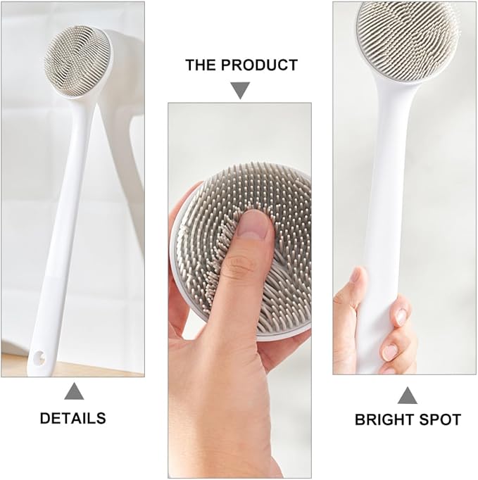 Housoutil Silicone Body Brush Back Scrubber - Image 6