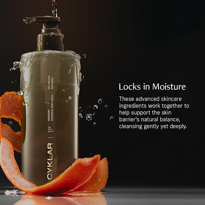 CYKLAR Sensorial Body Wash. Crescent Fragrance Hydrating Cleanser - Image 3