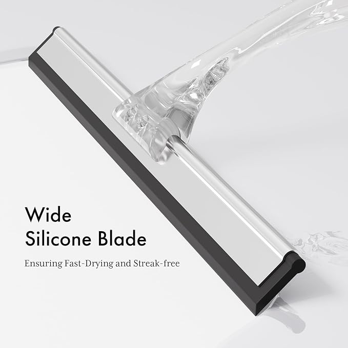 AmazerBath Shower Squeegee for Glass Doors, All-Purpose Squeegee - Image 5