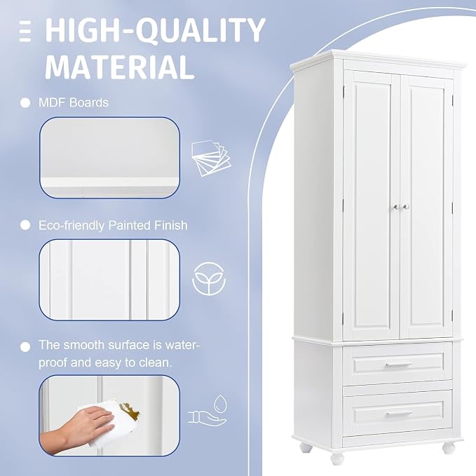 Tall Narrow Storage Cabinet - Image 7