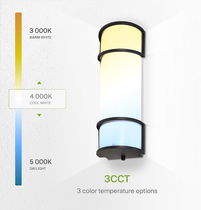 ASD LED 18" Vanity Flush Mount Light Fixture, Linear Bathroom Lighting Bar | - Image 5
