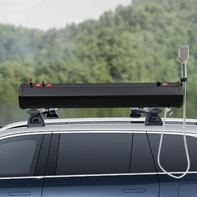 TFCFL 7.93 Gallon Roof Rack Mount Road Shower, High Pressure Outdoor Camping - Image 3