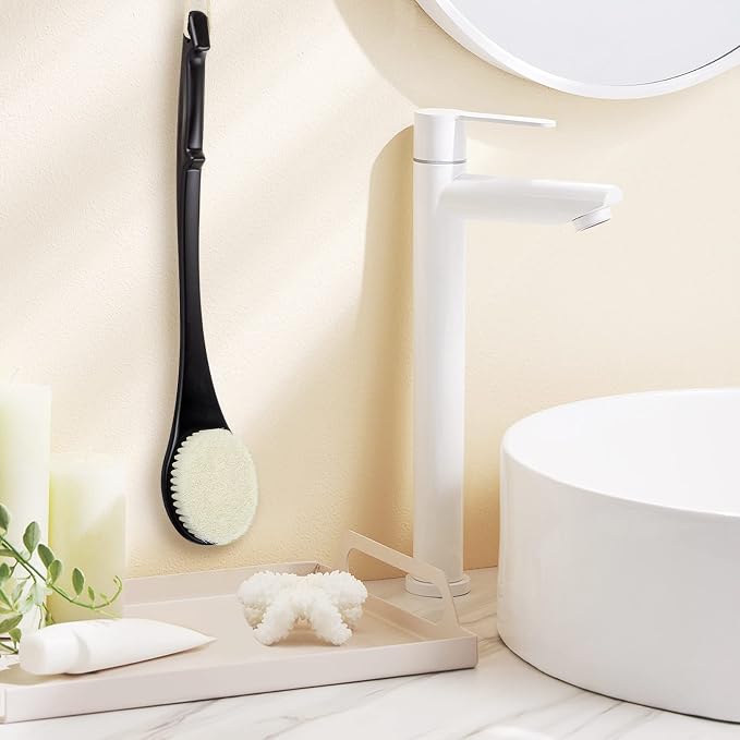 Body Back Scrubber – 17'' Long Handle Shower Brush, Durable Exfoliator - Image 7