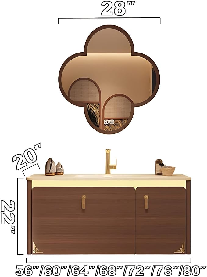 64 inch Bathroom Vanity Set - Image 2