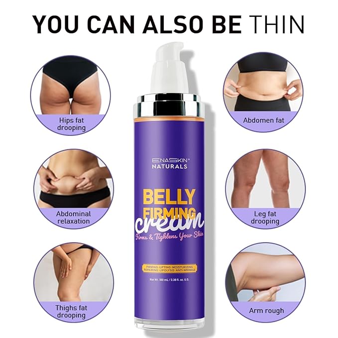 Enaskin Naturals Belly Firming Cream: Hibiscus & Honey Skin Tightening - Image 5