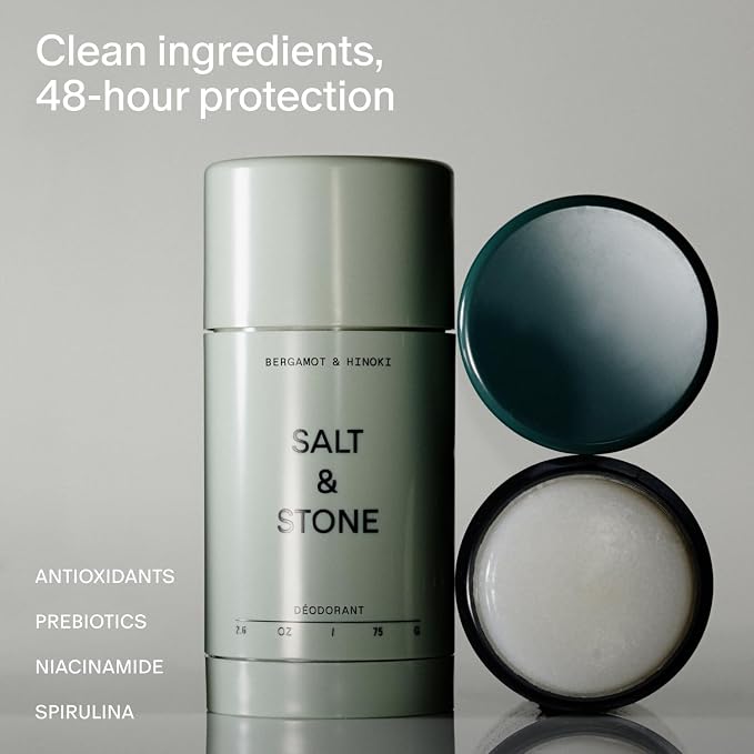 Salt & Stone Signature Scent Duo Set | 48 Hour Aluminum-Free Deodorant & - Image 4