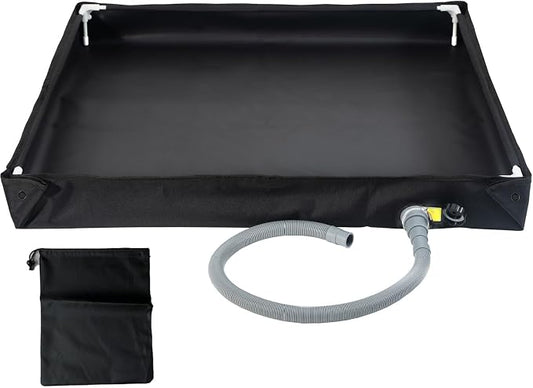 Portable Shower Pan, Foldable Outdoor Shower Floor by UROUK