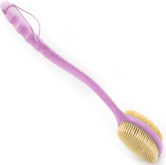 Avilana Back Scrubber for Shower, 19 inch Silicone Body Scrubber by Avilana