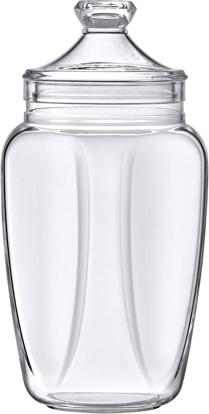 Amazing Abby - Eleanor - Plastic Bathroom Canister, Acrylic Apothecary Jar - Image 3
