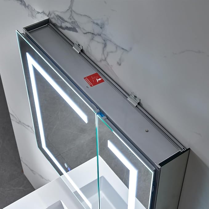 Blossom LED Medicine Cabinet Mirror - Image 8
