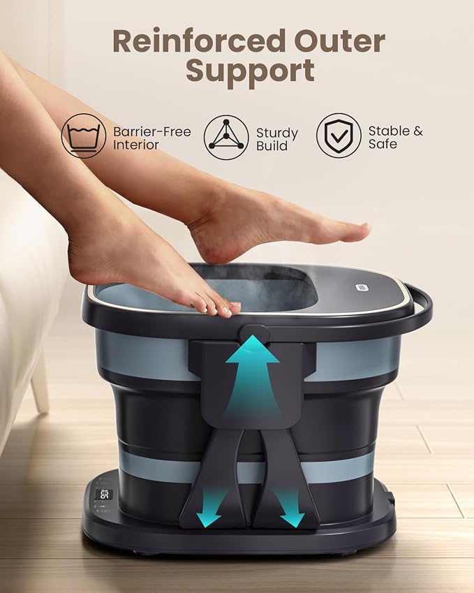 Puboo Collapsible Foot Spa Bath Massager - Image 6