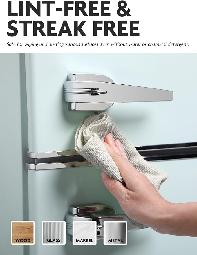 Fantasticlean Microfiber Cleaning Cloth Roll -75 Pack, Tear Away Microfiber - Image 3