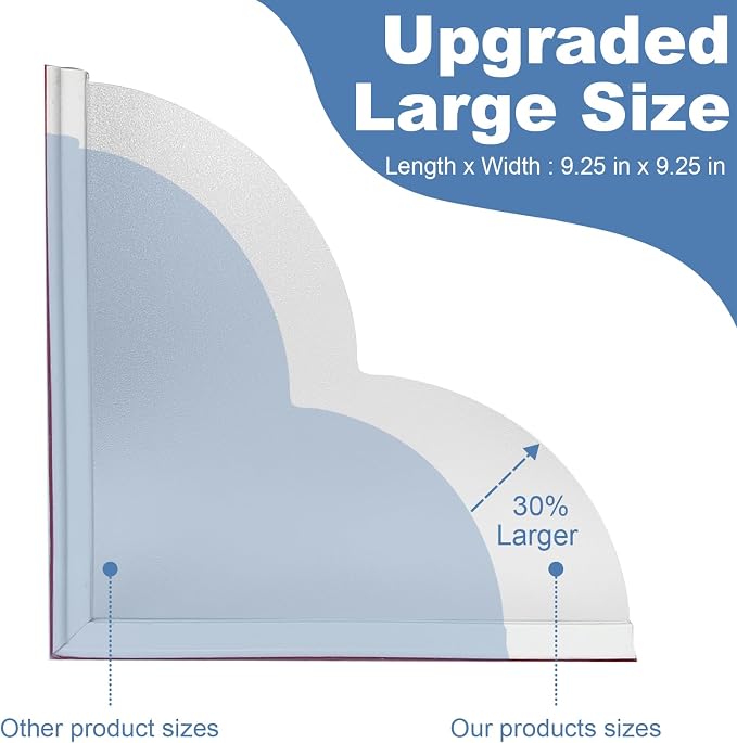 2 Pack Large Shower Splash Guard - Image 2