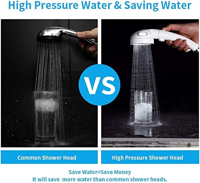 KAIYING Drill-Free High Pressure Handheld Shower Head - Image 4