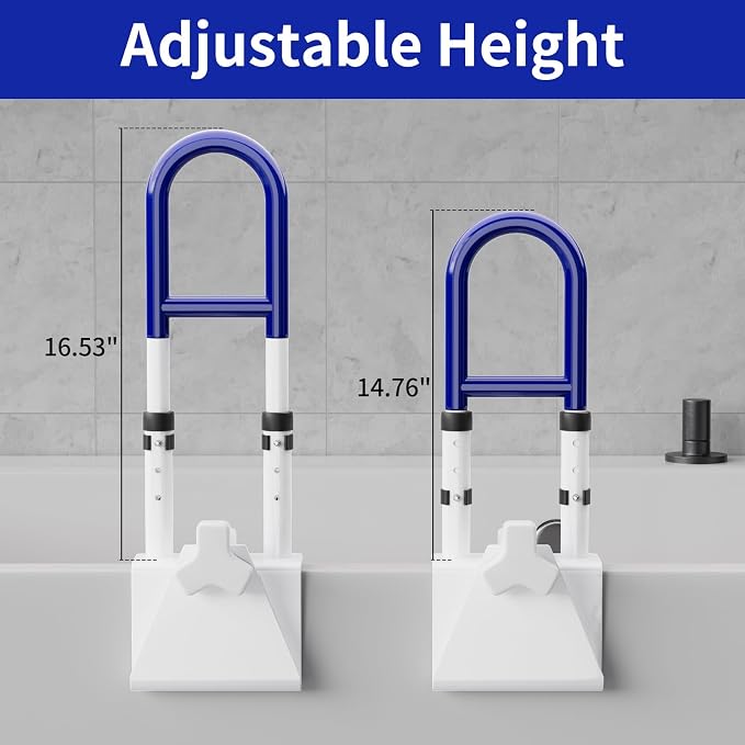Bathtub Safety Rail-Shower Grab Bars - Image 2