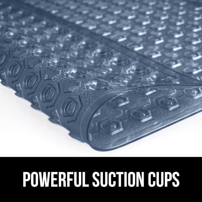 GORILLA GRIP Patented Bath Tub Shower Mat, Machine Washable Bathtub Floor Liner - Image 3