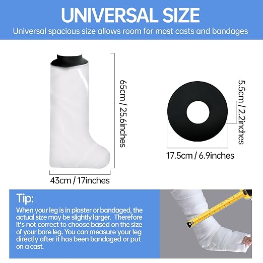 Large WaterProof Leg Cast Cover - Image 4