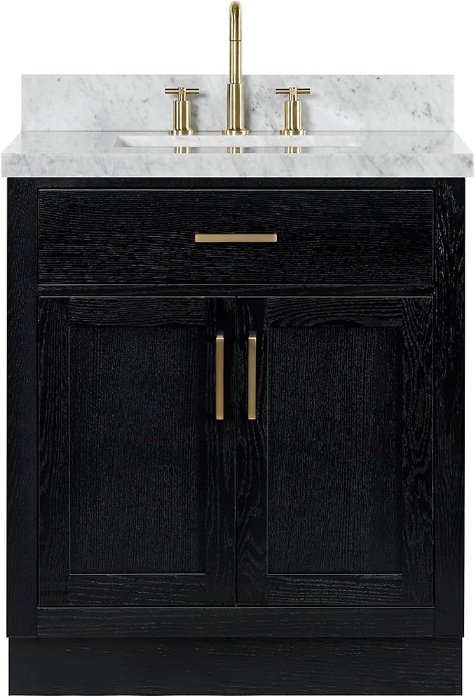 ARIEL Hepburn 31 Inch Single Rectangular Sink Bathroom Vanity - Image 11