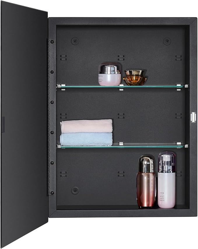 Black Bathroom Medicine Cabinet - Image 5