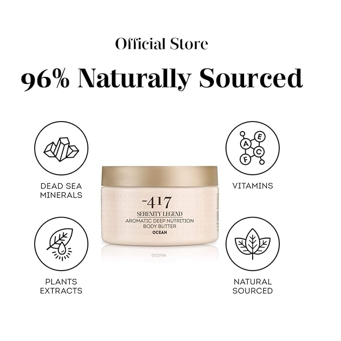 -417 Dead Sea Cosmetics Ocean Deep Nutrition Body Butter - Image 4