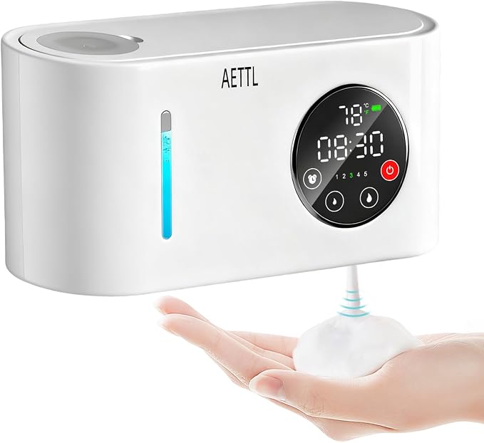 Touchless Automatic Foaming Hand Soap Dispenser Wall Mount, Kitchen Bathroom by Unknown