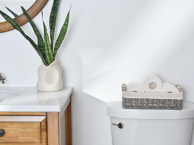 StorageWorks Storage Basket for Organizing, Small Wicker Baskets - Image 3