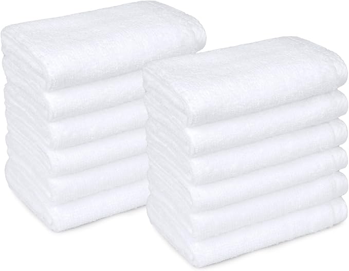 Amazon Basics Cotton Washcloths by AmazonBasics