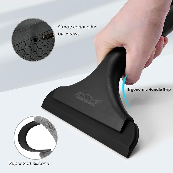 NEWISHTOOL Small Squeegee for Car/Home Use, Window Tint Squeegee for Car Windows - Image 2