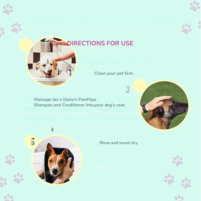 Jax N Daisy Pawpaya Dog Shampoo - Image 4