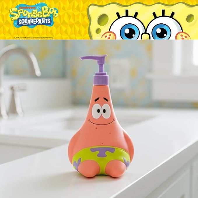 Spongebob Squarepants Patrick Star Soap/Lotion/Hand Sanitizer Resin Pump - Image 3
