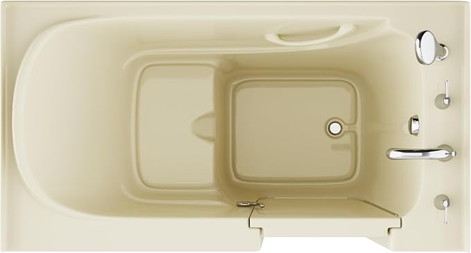 ANZZI Tubs Series Wide Opening Door Right Drain Quick Fill Walk-In Soaking Tub - Image 4