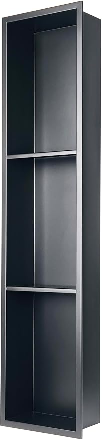 Tall Niche Three-Tiered Shelves Embedded in The Wall，Shower Niche No Tile Needed - Image 8