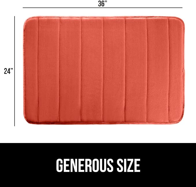 GORILLA GRIP Memory Foam Bath Mat, Soft Absorbent US Designed Bathroom Rug - Image 2