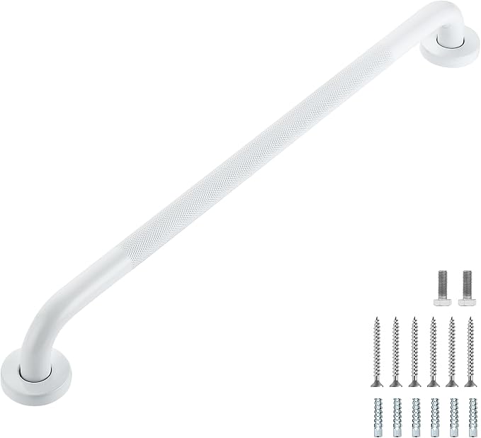 Grab Bars for Shower, 1 Pack 24-Inch Anti Slip Shower Handles for Elderly by RavinteHardware
