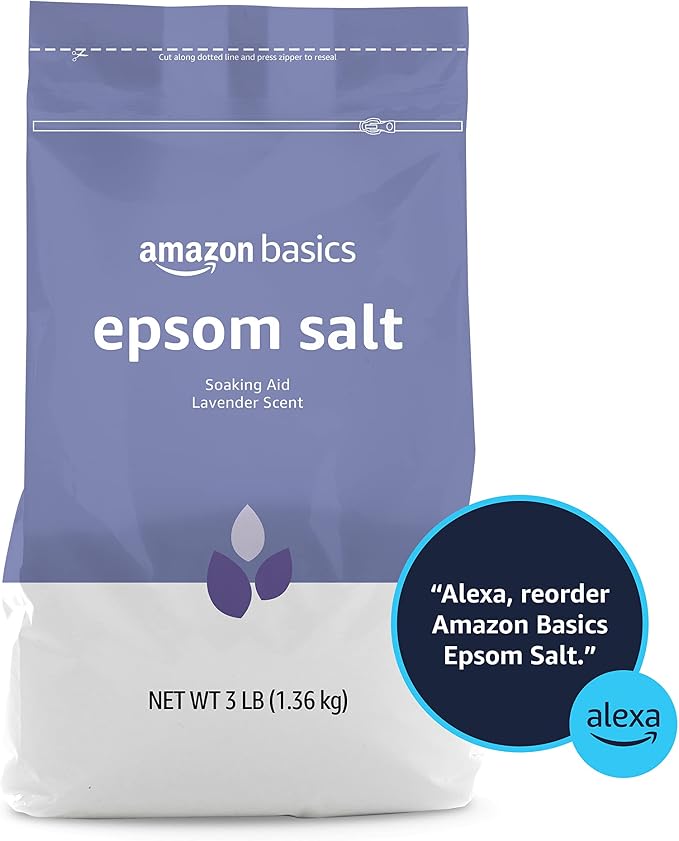 Amazon Basics Epsom Salt, Lavender Scented, 3 Pound - Image 4