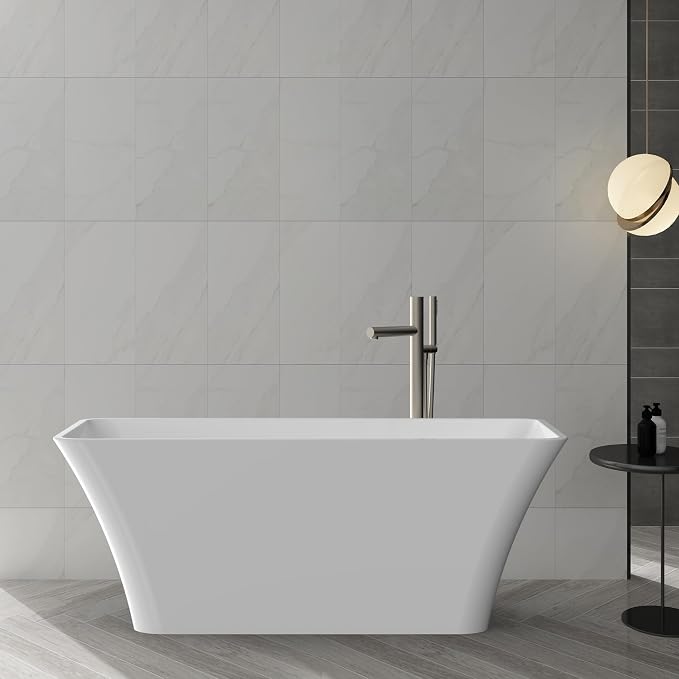 59" Acrylic Freestanding Bathtub - Image 7