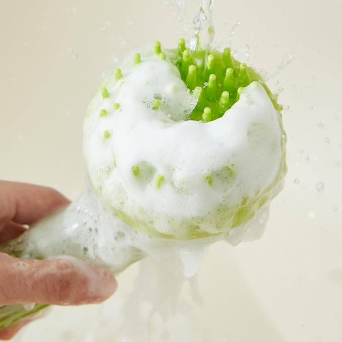 Pet Bathing Brush – Gentle Dog And Cat Scrubber - Image 6
