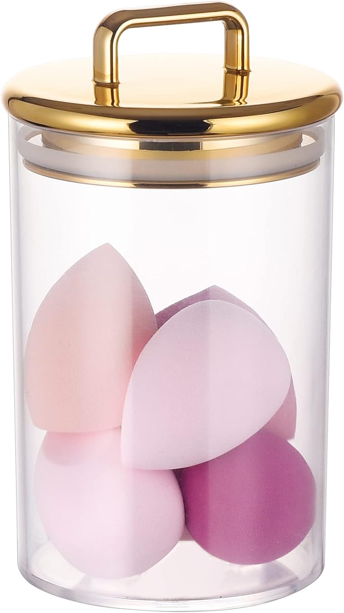 24 oz Medium Acrylic Storage Apothecary Jar by YUEJUM