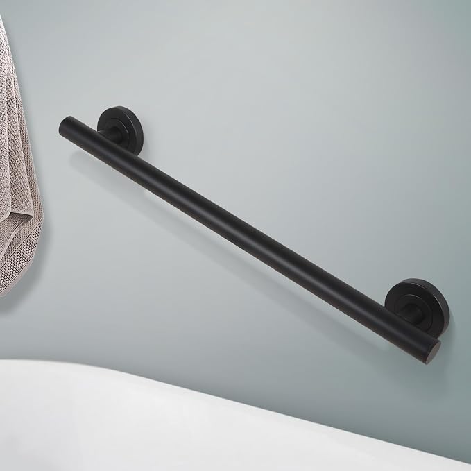 Lava Odoro Shower Grab Bar, Modern Stainless Steel Handicap Grab Bar - Image 8