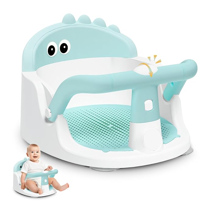 Baby Bath Seat for Babies 6 Months & Up Sitting Up, Non-Slip Baby Bath Chair by Unknown