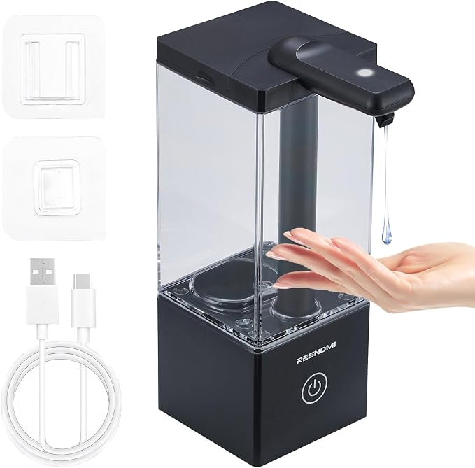 Automatic Soap Dispenser Touchless, Soap Dispenser Bathroom, Large Transparent by Unknown