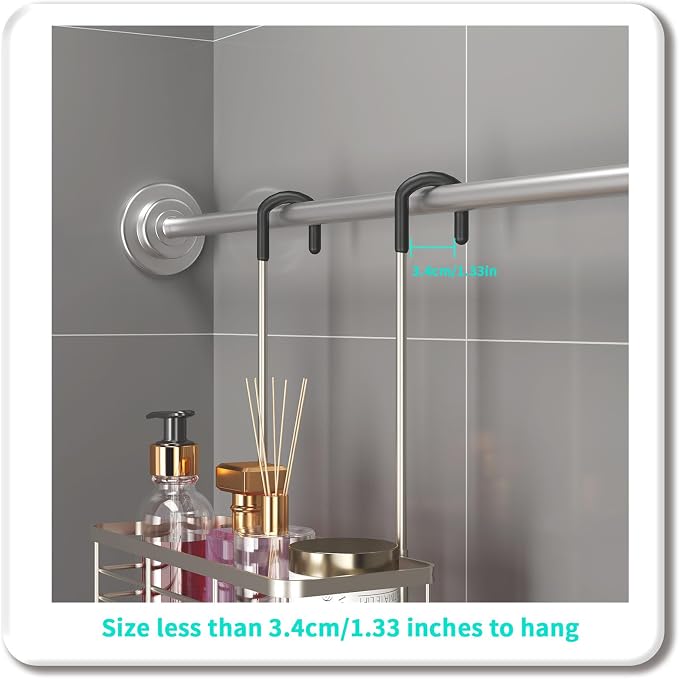 HapiRm Hanging Shower Caddy Organizer - Image 5