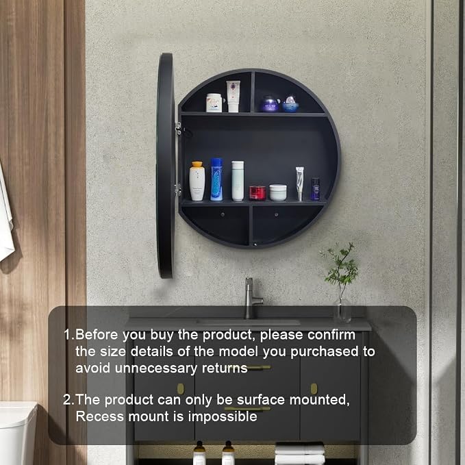 20inch Round Medicine Cabinet - Image 5