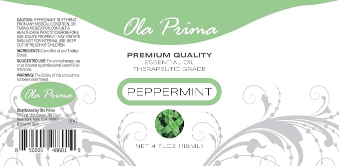 Ola Prima Peppermint Essential Oil - Image 2