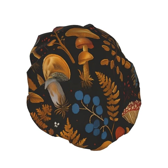 Enchanted Mushroom Forest Shower Cap - Image 2